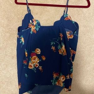 Beautiful floral tank!